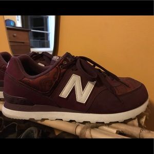 Paisley Camo new Balance 574’s